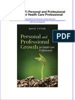 Personal and Professional Growth For Health Care Professional Full Chapter