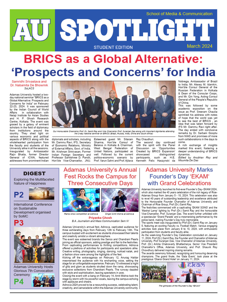 Au Spotlight March 2024 Pdf