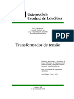 Relatório - Transformador