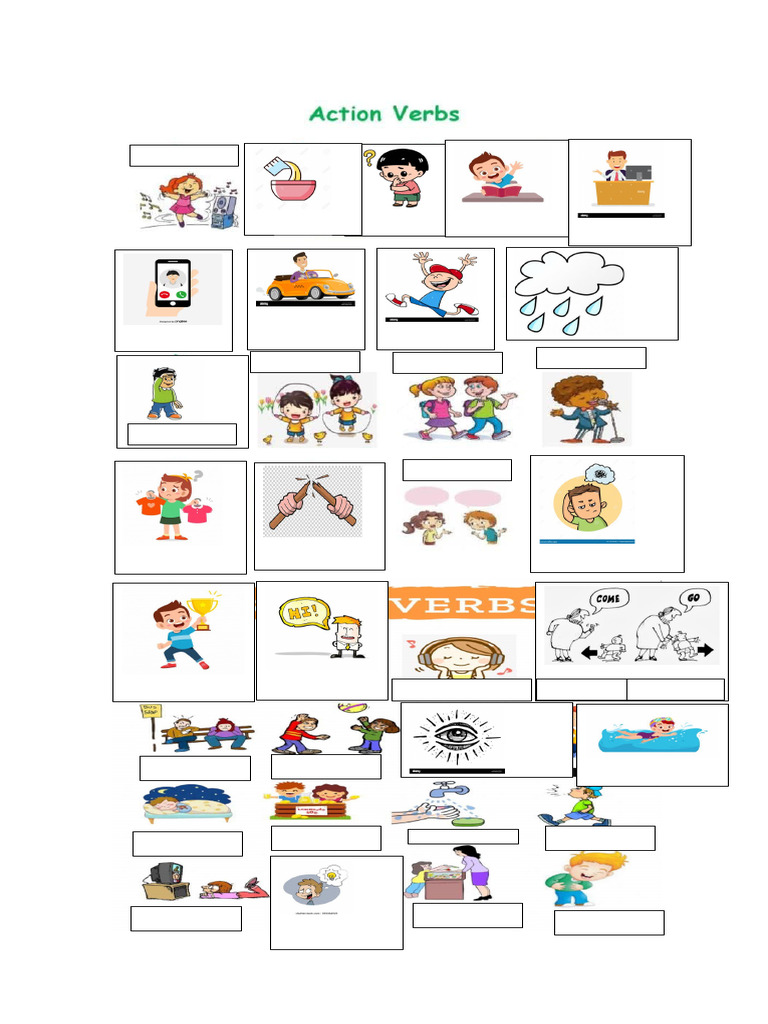 Prueba Verbos en Ingles | PDF