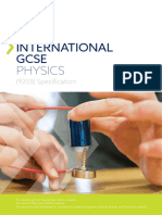 Oxford Aqa Int Gcse Physics Specification
