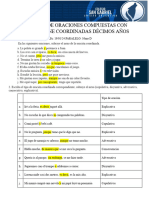 Copia de EJERCICIO DE ORACIONES COMPUESTAS CON PROPOSICIONE COORDINADAS - Documentos de Google