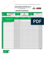 Registro de Asistencia 1°