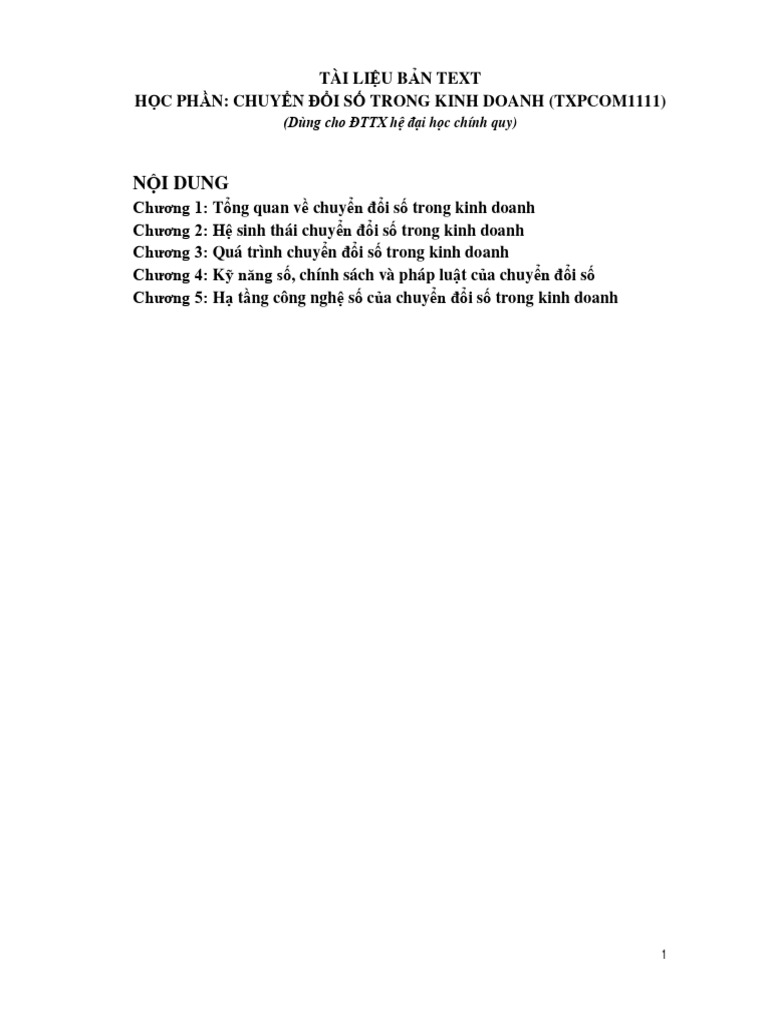 Tai Lieu Text | PDF