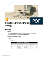 Chapter 1 (Kinetic Particle Theory)