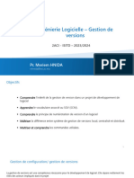 Gestion de Versions - Cours Théorique