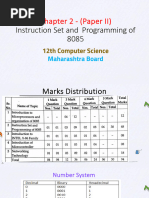 Instruction Set Andâ Programming of 8085 - 2024