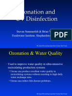 Ozonation UV Disinfection