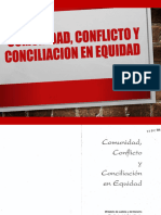 (1994) Comunidad, Conflicto y Conciliación en Equidad (Minjusticia)