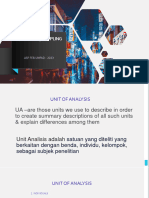 POPULASI & SAMPLING - METLIT ASP FEB Unpad Mei 2023