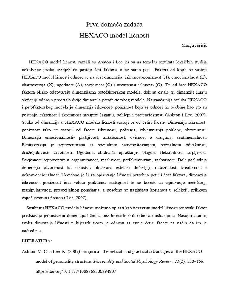 Prva Domaća Zadaća | PDF