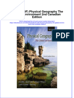 Physical Geography The Global Environment 2Nd Canadian Edition Full Chapter