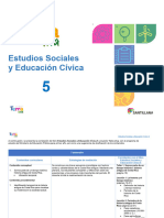Dosificacion Estudios Sociales 5