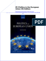 Politics in The European Union 4Th Edition Full Chapter