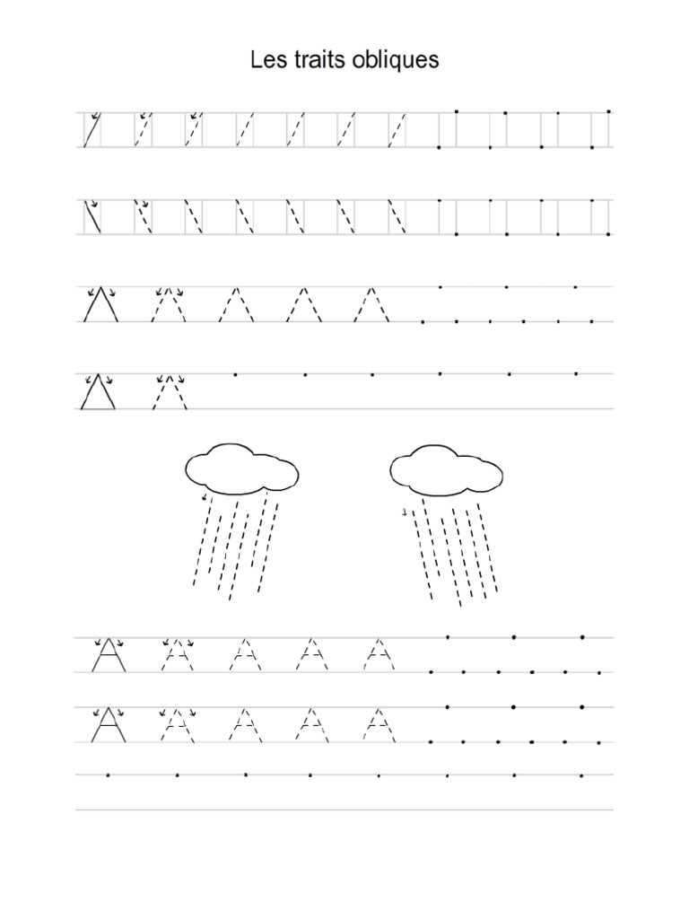Graphisme traits obliques 1 pdf