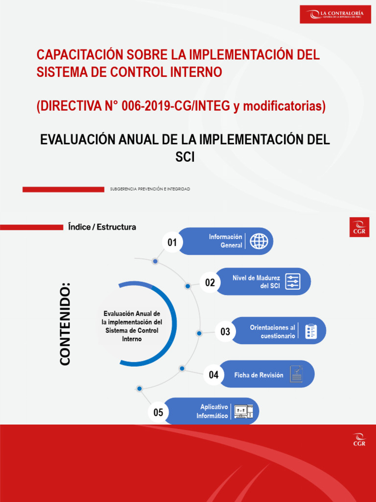 Evaluación Anual del Sistema de Control Interno | PDF | Presupuesto