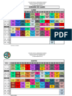 Horario de Clases..