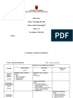 Aftesim Teknologjik 6 Plani Mesimor 2020 2021 1