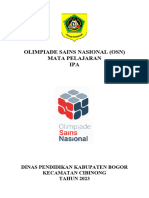 Soal Olimpiade IPA 2023