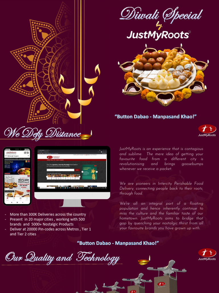 Intercity Delivery of Indian Sweets | PDF | Indian Cuisine | Food And ...