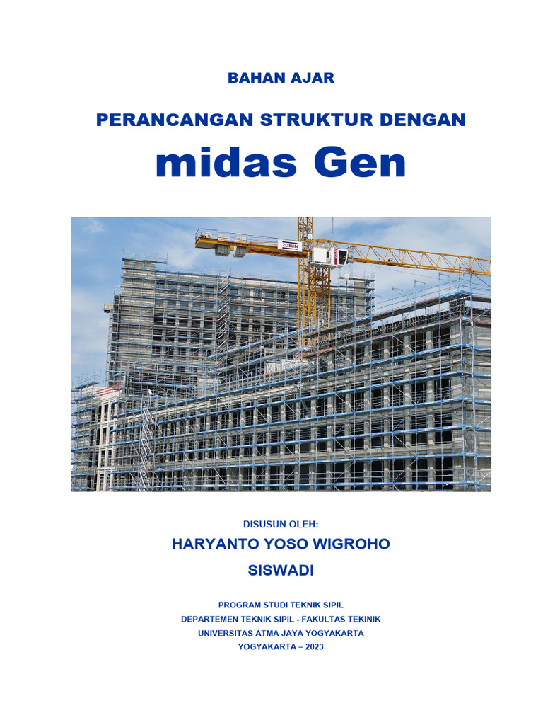 Panduan Perancangan Struktur dengan MIDAS | PDF