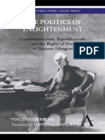 (Anthem Other Canon Economics) Vincenzo Ferrone - The Politics of Enlightenment - Constitutionalism, Republicanism, and The Rights of Man in Gaetano Filangieri-Anthem Press (2012)