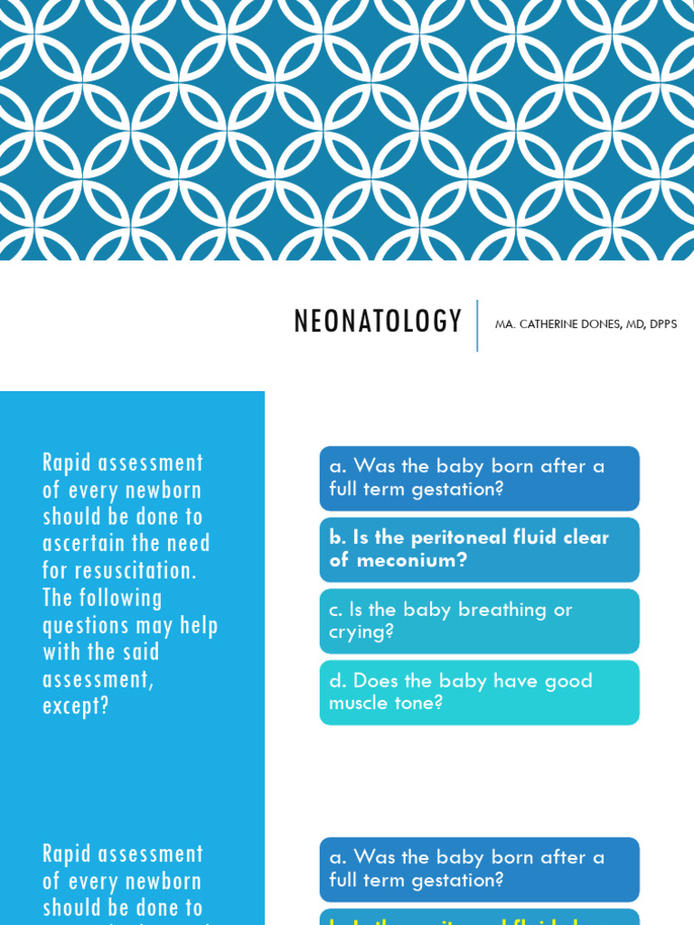 NEONATOLOGY | PDF