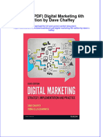 Digital Marketing 6Th Edition by Dave Chaffey Full Chapter