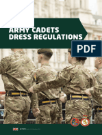 Army Cadet Dress Regulations 2023
