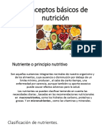 Conceptos Basicos de Nutrición