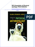 Download Essentials Of Physical Anthropology Third Edition full chapter docx