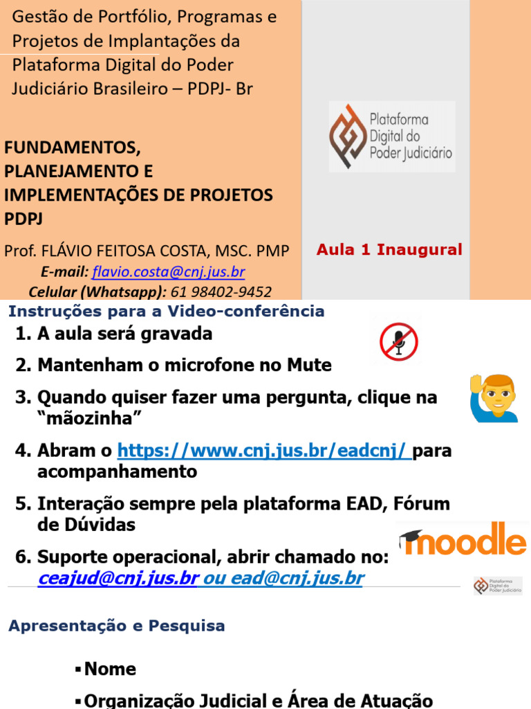 GPPP PDPJ 2022 t2 - UIA 1 - Apresentacao | PDF | Partes interessadas ...