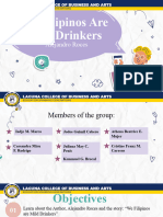 We Filipinos Are Mild Drinkers Group 4 2