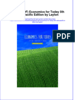 Economics For Today 5Th Asia Pacific Edition by Layton Full Chapter