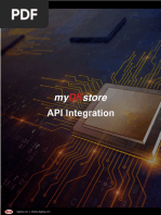 My Dkstore Api Integration