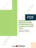 História - Ensino Médio - Ementa Componente Curriculare 2024