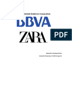 Ejercicio 3 Gobierno Corporativo Zara y BBVA