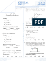 Sınıf Matematik Matematik: y 7 F - 3 y 6 y FX 2 1 +