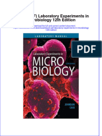 Laboratory Experiments in Microbiology 12Th Edition Full Chapter