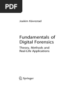 Fundamentals of Digital Forensics - Joakim Kävrestad - 2018 - Springer - 9783319963198 - Anna's Archive