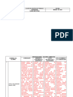 Observaciones 2º A Segundo Trimestre