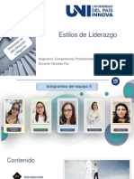 Tarea 2 - Estilos de Liderazgo - Equipo 5