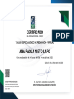CERTIFICADO CURSO DE REDACCION - Aspx