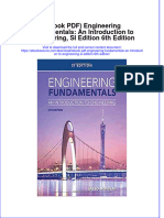 Engineering Fundamentals An Introduction To Engineering Si Edition 6Th Edition Full Chapter