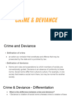 Crime & Deviance