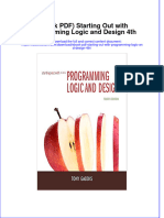 Starting Out With Programming Logic and Design 4Th Full Chapter