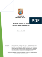 Informe Segunda Rendición de Cuentas