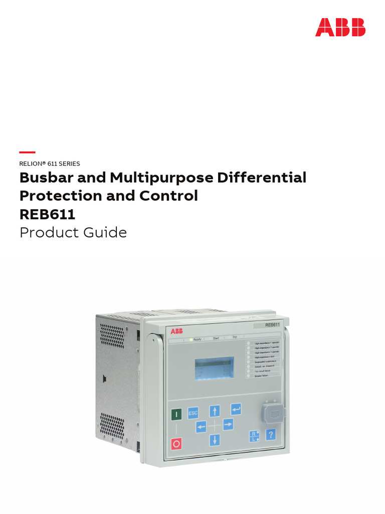 REB611 PG 757467 ENf | PDF | Relay | Computer Network