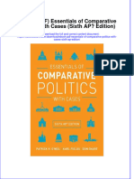 Essentials of Comparative Politics With Cases Sixth Ap Edition Full Chapter