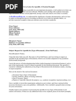 Cover Letter For Apostille Example